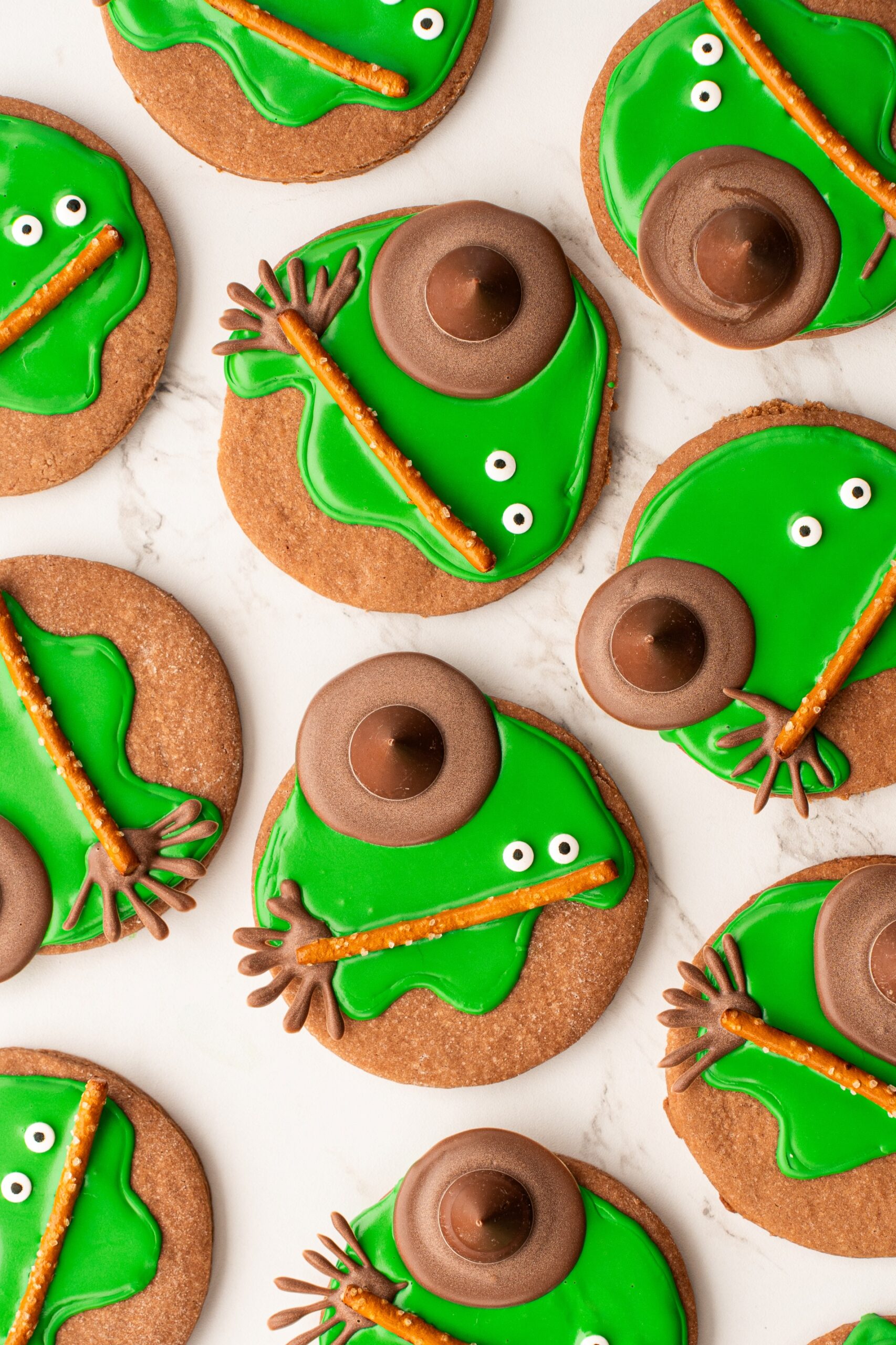 Melted Witch Cookies (Halloween witch cookies)