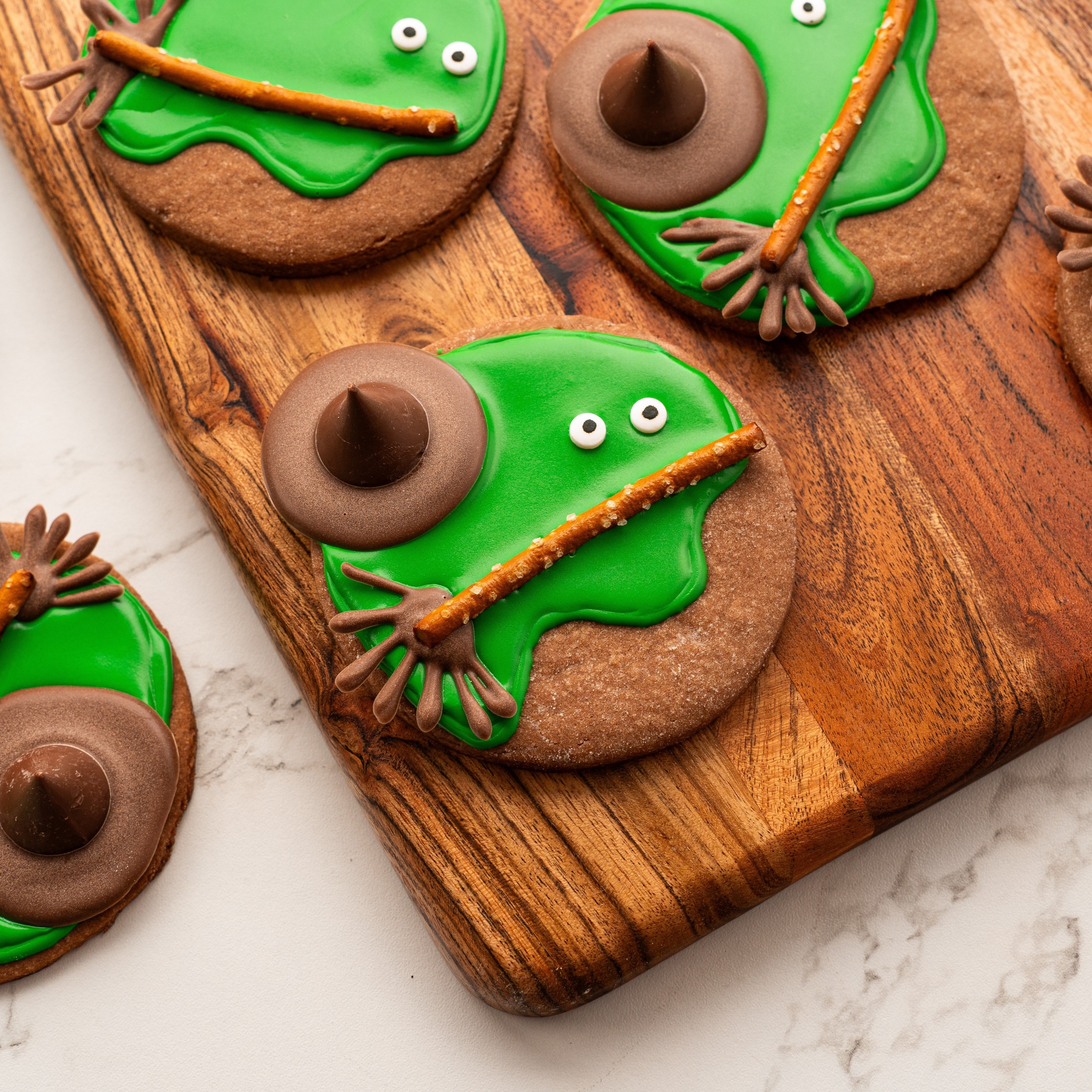 melting witch cookies