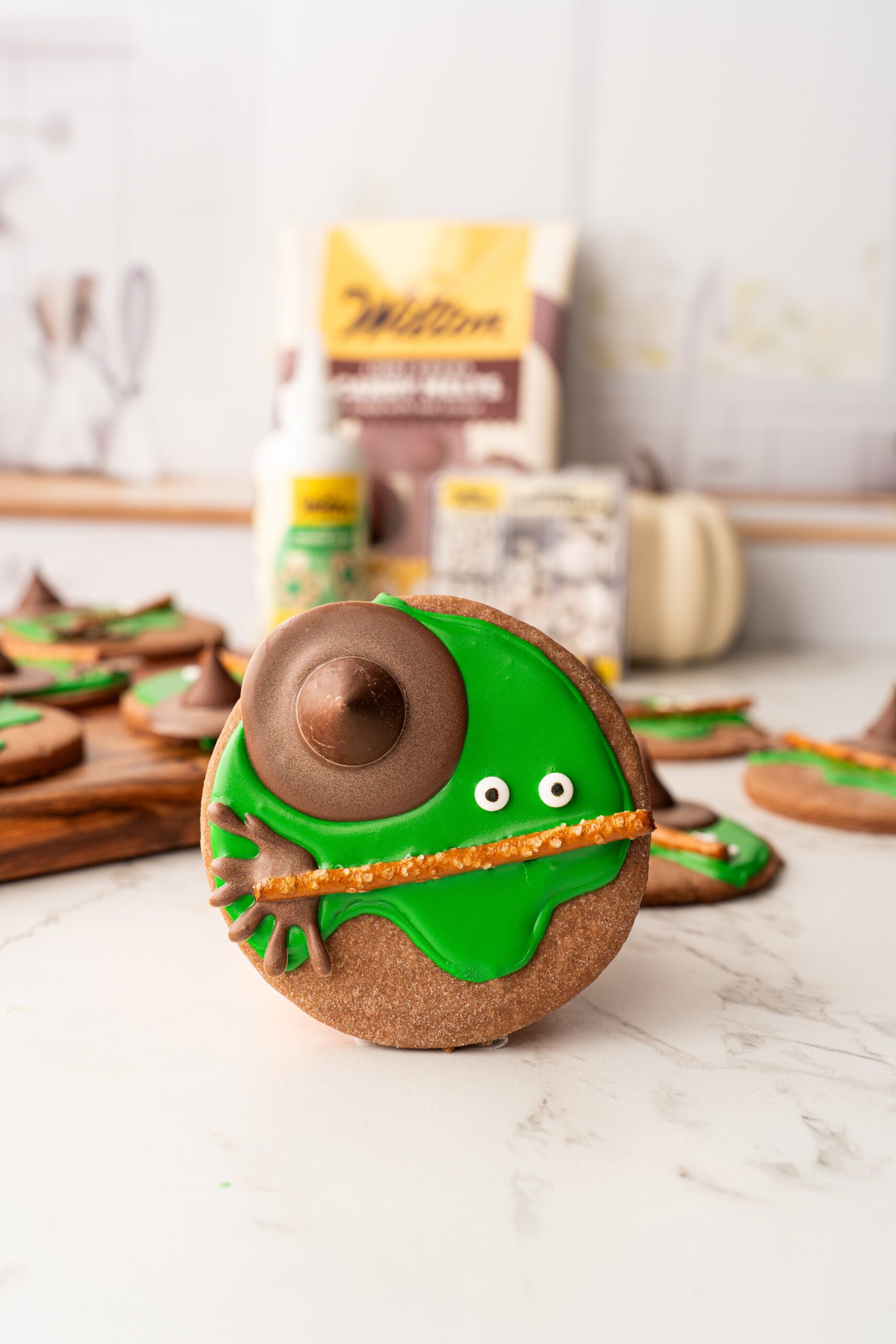 Melted Witch Cookies