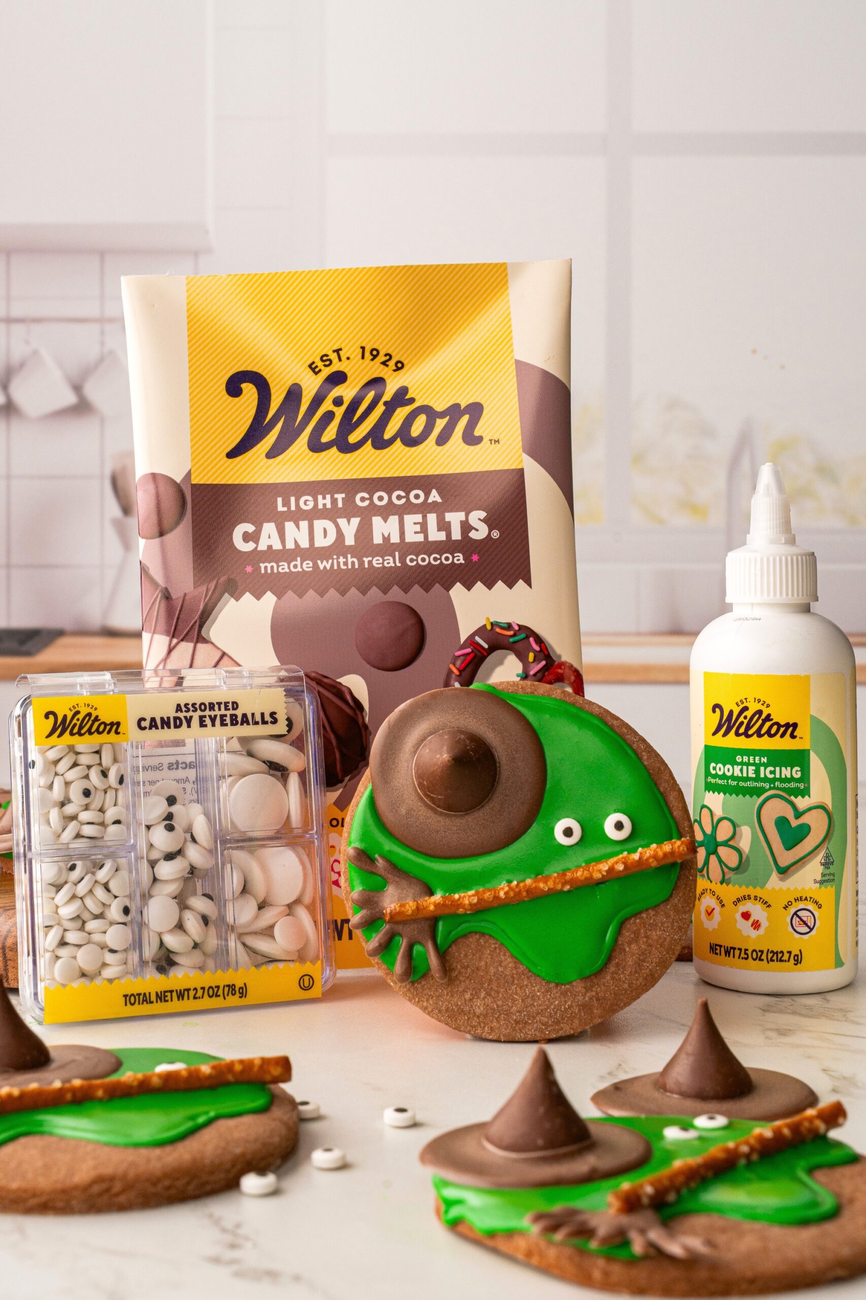 melting witch cookies