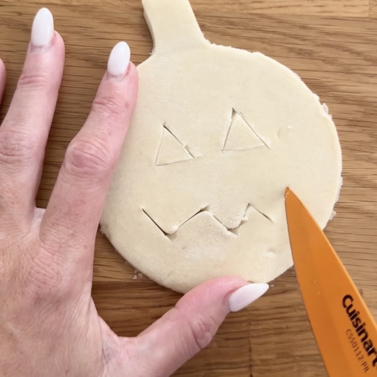 Halloween bacon recipe: Jack-O-Lantern Hand Pies
