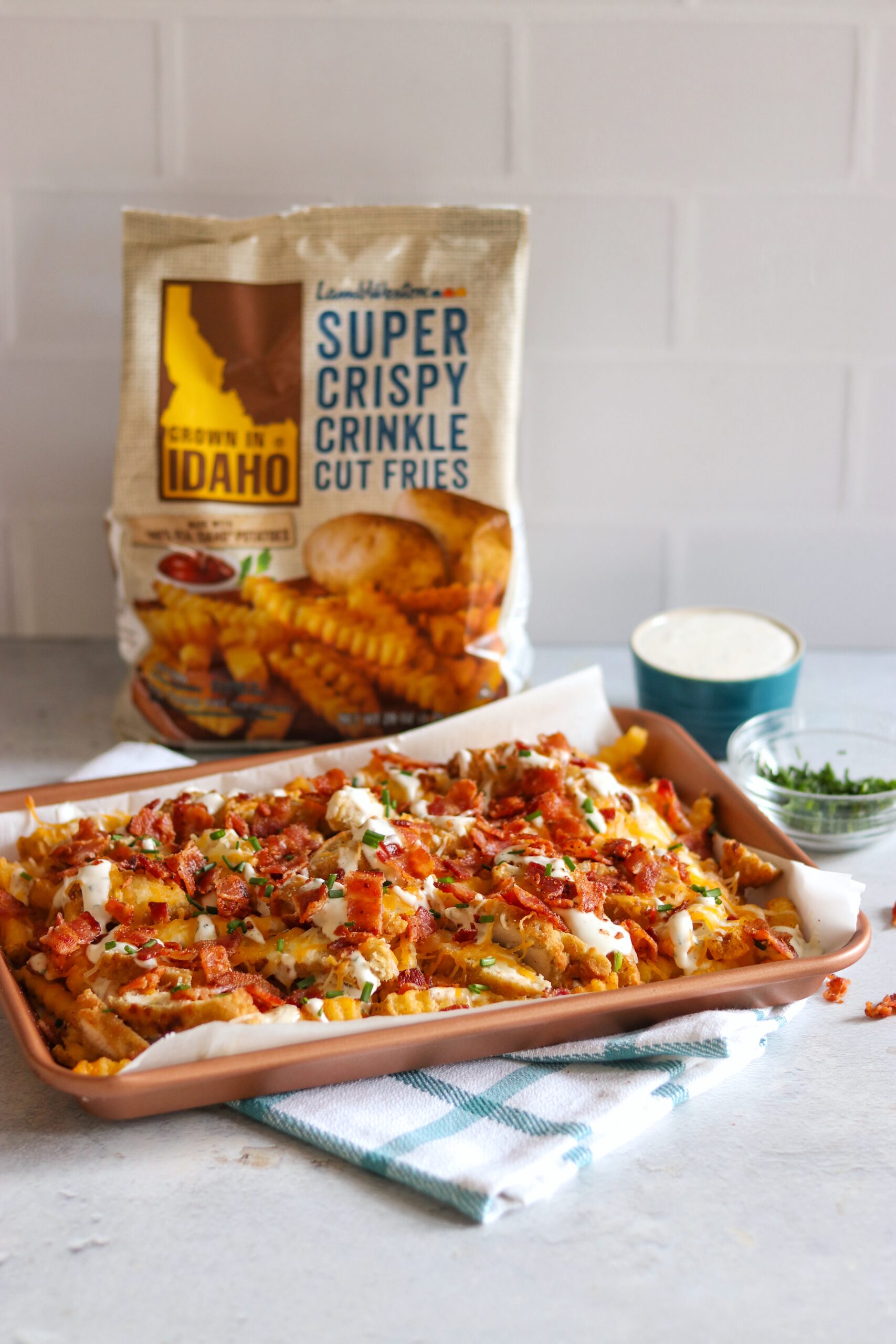 chicken bacon ranch fries